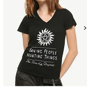 Supernatural the family business ghost hunting tee